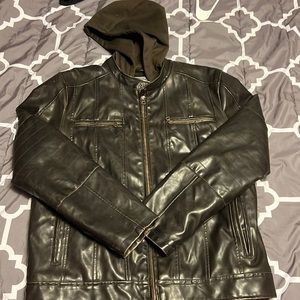 Levi Strauss Fleece Lined Leather Jacket